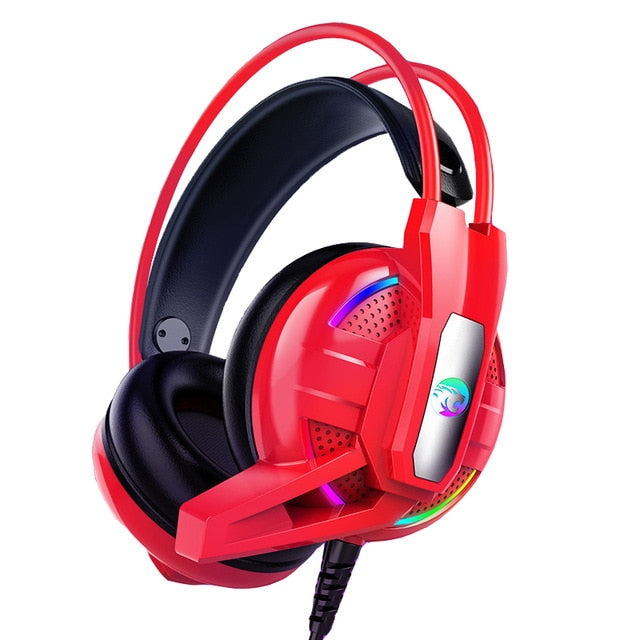 PS4 Gaming Headphone 4D Stereo RGB Marquee Earphones Wired Game Headset with Microphone for New Xbox One/Laptop/PC Tablet Gamer