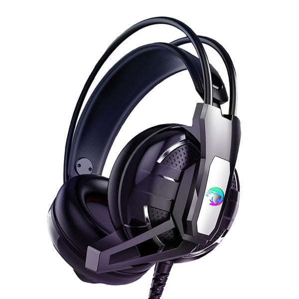 PS4 Gaming Headphone 4D Stereo RGB Marquee Earphones Wired Game Headset with Microphone for New Xbox One/Laptop/PC Tablet Gamer