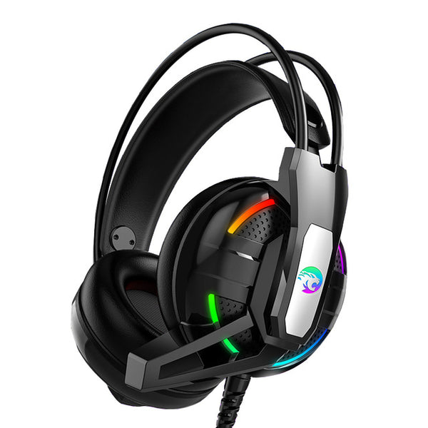 PS4 Gaming Headphone 4D Stereo RGB Marquee Earphones Wired Game Headset with Microphone for New Xbox One/Laptop/PC Tablet Gamer