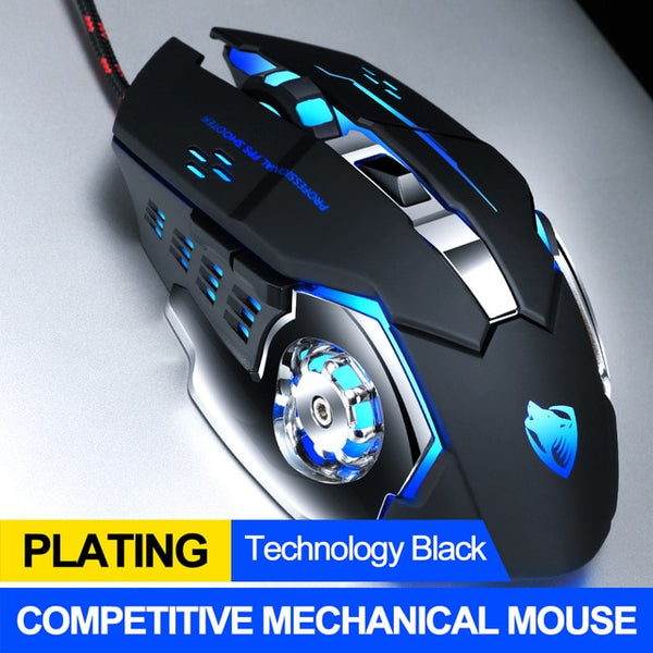 NEO STAR Professional Wired Gaming Mouse Mice 6 Buttons 3200DPI