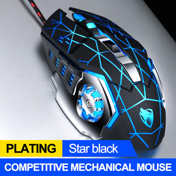 NEO STAR Professional Wired Gaming Mouse Mice 6 Buttons 3200DPI