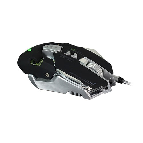 Wired USB E-sport Mouse 7 buttons 3200dpi Optical Mice White Gaming Mouse