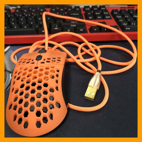 Paracord Mouse Cables MOD Accessories Cord Ultra Soft Light Handmade Soft Comfort Wireless Gpro Rival 3.0pro GPW USB Highquality