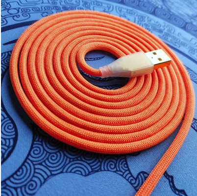 Paracord Mouse Cables MOD Accessories Cord Ultra Soft Light Handmade Soft Comfort Wireless Gpro Rival 3.0pro GPW USB Highquality