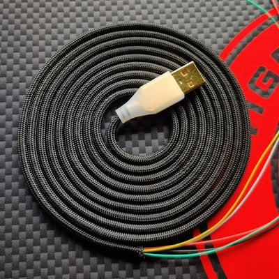 Paracord Mouse Cables MOD Accessories Cord Ultra Soft Light Handmade Soft Comfort Wireless Gpro Rival 3.0pro GPW USB Highquality