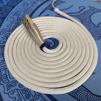 Paracord Mouse Cables MOD Accessories Cord Ultra Soft Light Handmade Soft Comfort Wireless Gpro Rival 3.0pro GPW USB Highquality