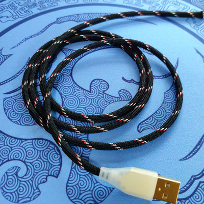 Paracord Mouse Cables MOD Accessories Cord Ultra Soft Light Handmade Soft Comfort Wireless Gpro Rival 3.0pro GPW USB Highquality