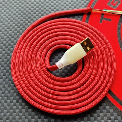 Paracord Mouse Cables MOD Accessories Cord Ultra Soft Light Handmade Soft Comfort Wireless Gpro Rival 3.0pro GPW USB Highquality