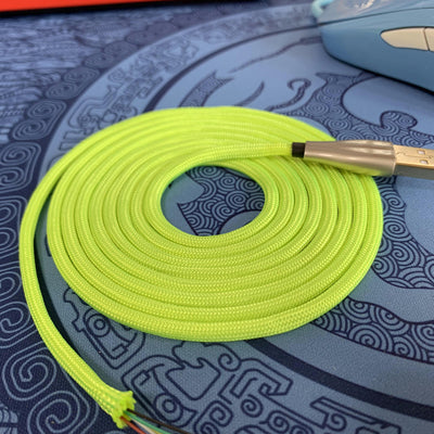 Paracord Mouse Cables MOD Accessories Cord Ultra Soft Light Handmade Soft Comfort Wireless Gpro Rival 3.0pro GPW USB Highquality