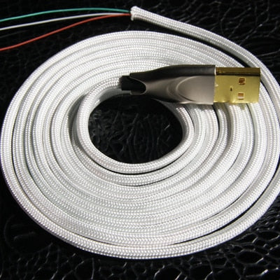 Paracord Mouse Cables MOD Accessories Cord Ultra Soft Light Handmade Soft Comfort Wireless Gpro Rival 3.0pro GPW USB Highquality