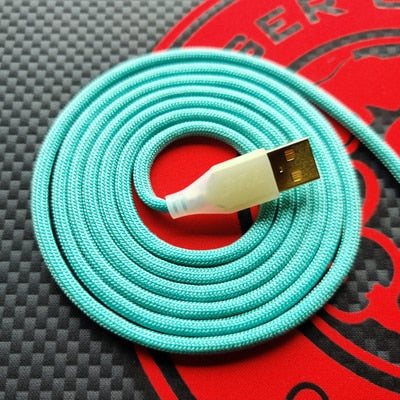 Paracord Mouse Cables MOD Accessories Cord Ultra Soft Light Handmade Soft Comfort Wireless Gpro Rival 3.0pro GPW USB Highquality