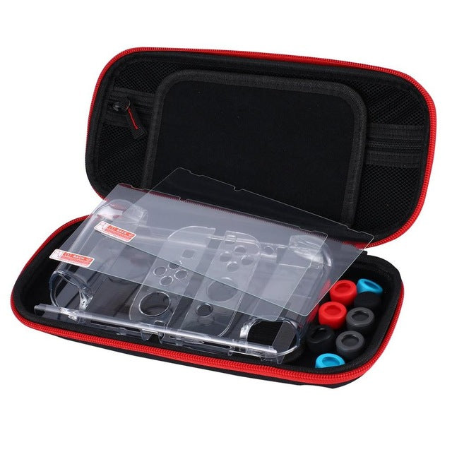 Storage Bag EVA Shell Carrying Case Protective Travel organizer Storage Bag Cover Set For Nintend Switch