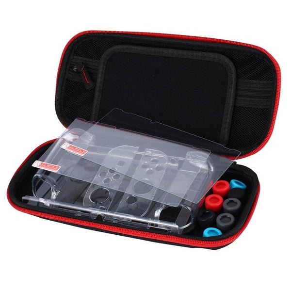 Storage Bag EVA Shell Carrying Case Protective Travel organizer Storage Bag Cover Set For Nintend Switch