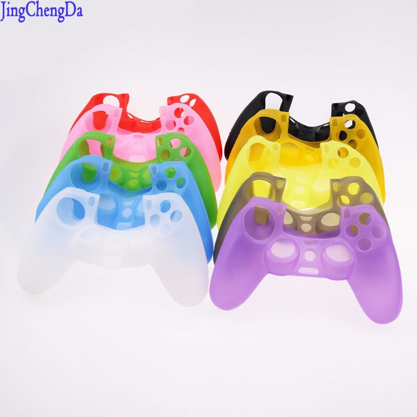 JCD Silicone Analog Joystick High quality Grip Caps Protective Skin Cover Case For Sony Playstation Dualshock 4 PS4 Cont