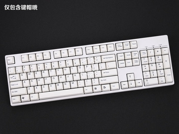 taihao abs double shot keycaps for diy gaming mechanical keyboard color of ocean deep blue white yellow red orange purple pink