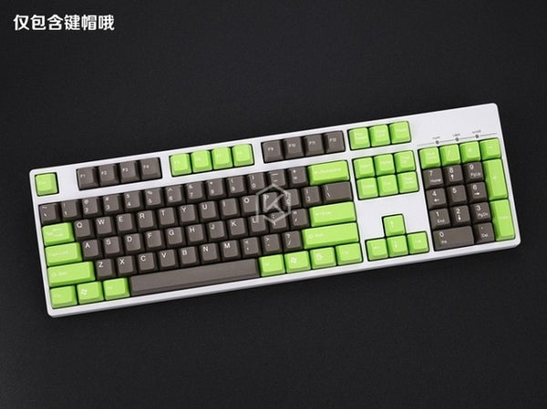 taihao abs double shot keycaps for diy gaming mechanical keyboard color of ocean deep blue white yellow red orange purple pink