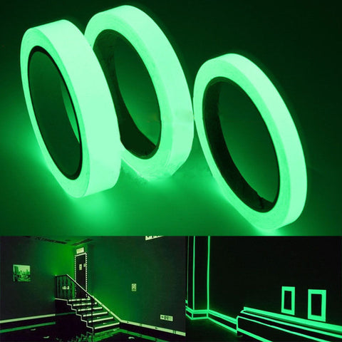 10M Glow In The Dark Self-adhesive Tape