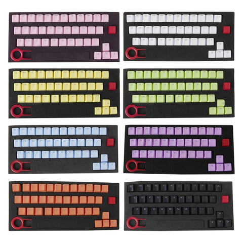 PBT 37 Keys Double shot Translucidus Backlit Keycaps for Mechanical Keyboard