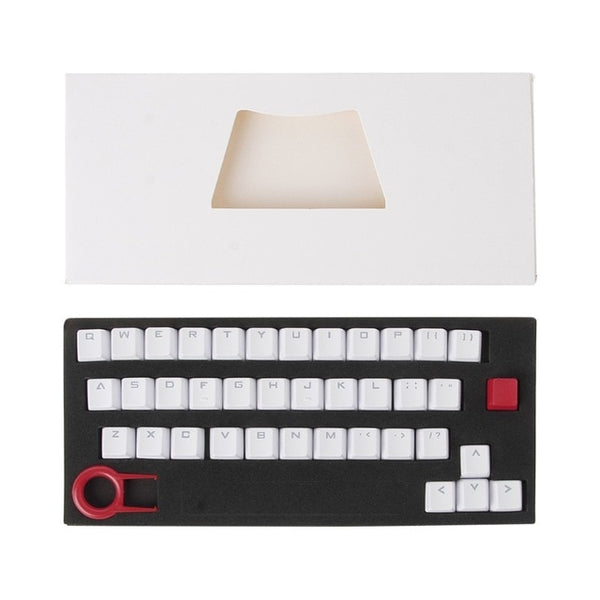 PBT 37 Keys Double shot Translucidus Backlit Keycaps for Mechanical Keyboard