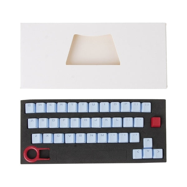 PBT 37 Keys Double shot Translucidus Backlit Keycaps for Mechanical Keyboard