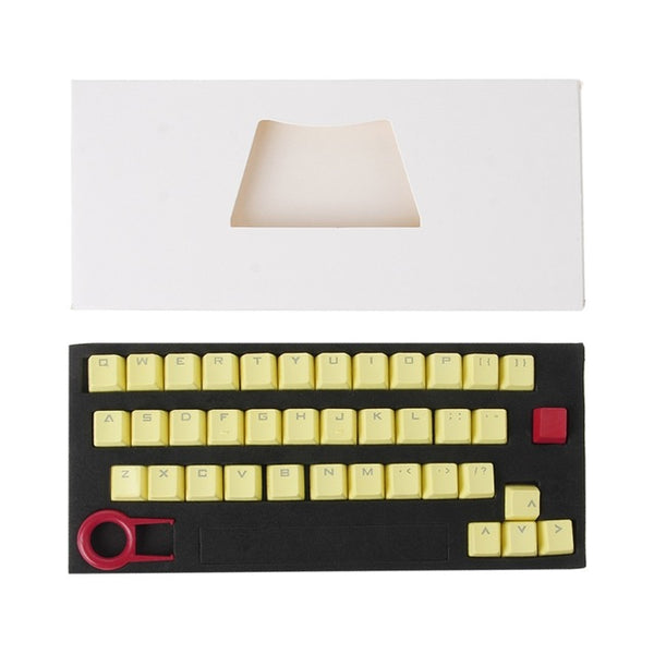 PBT 37 Keys Double shot Translucidus Backlit Keycaps for Mechanical Keyboard