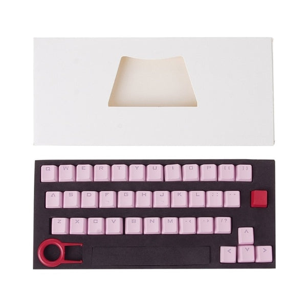 PBT 37 Keys Double shot Translucidus Backlit Keycaps for Mechanical Keyboard