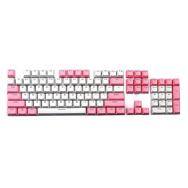 Translucent Double Shot PBT 104 KeyCaps Backlit For Cherry MX Keyboard Switch