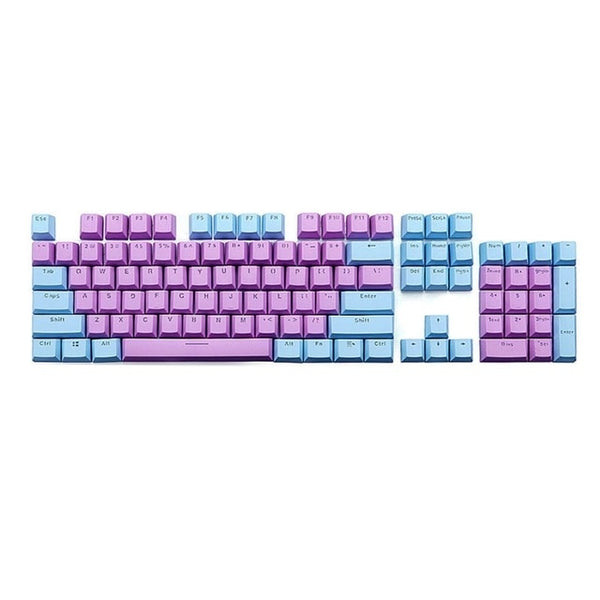 Translucent Double Shot PBT 104 KeyCaps Backlit For Cherry MX Keyboard Switch