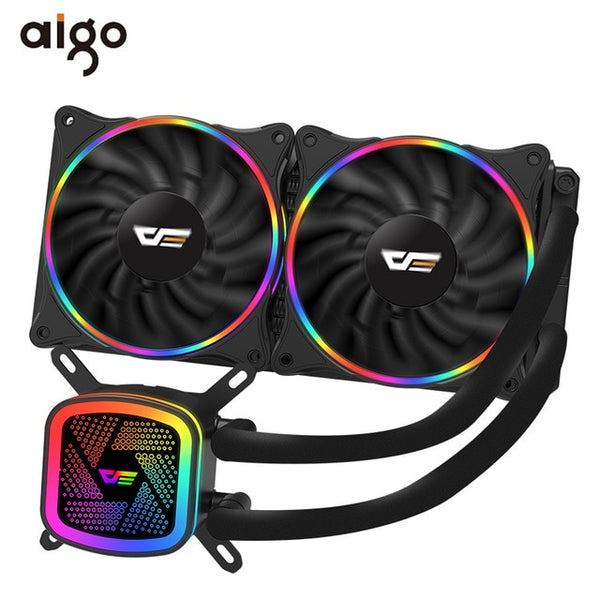 Aigo PC Case Water Cooling Computer CPU Fan T120/240/360