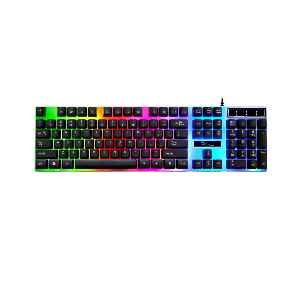 Mechanical Feeling Gaming Keyboard with RGB Backlight