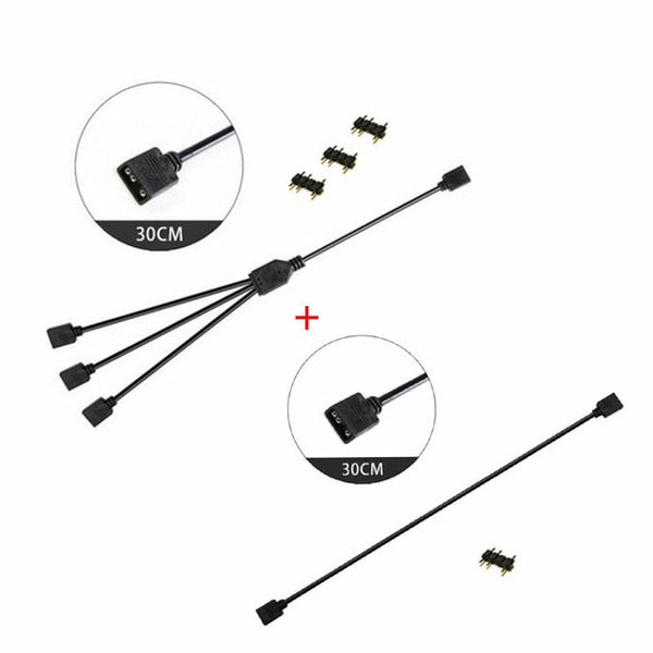 Magnetic Computer 5V/3PIN Aluminum R505 Light Strip